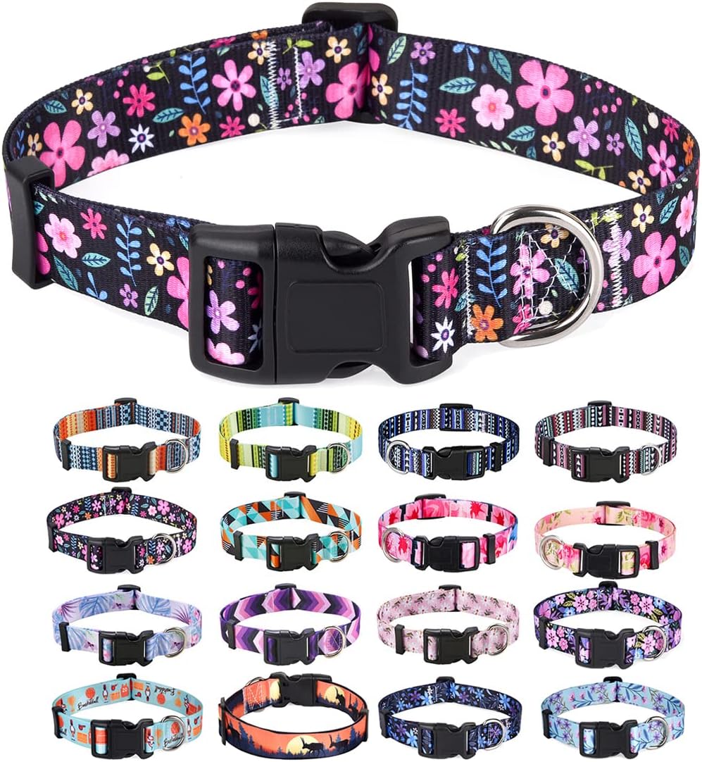 Floral Dog Collars Floral Dog Collars