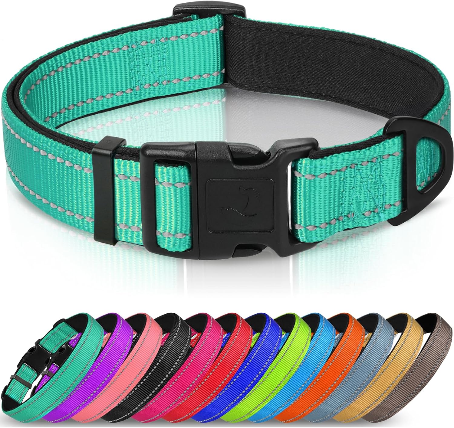 Reflective Nylon Dog Collar