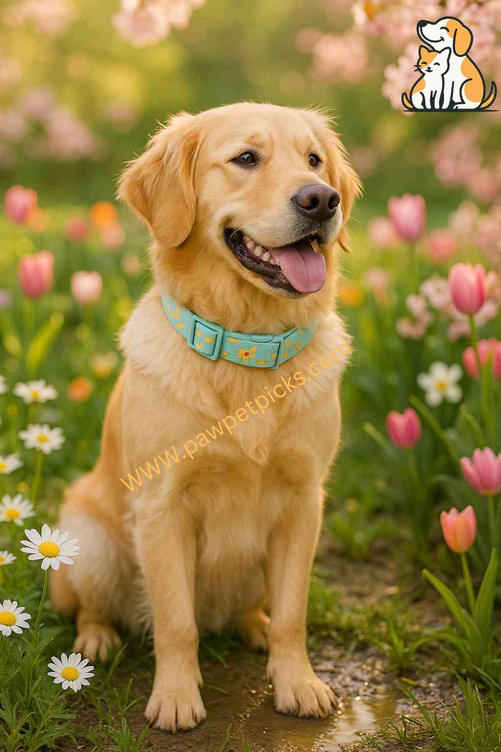 Spring Dog Collar ideas