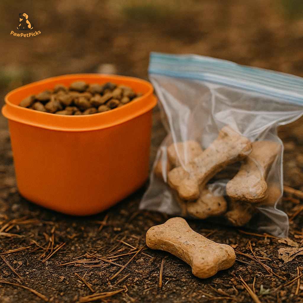 Travel Sized Dog food and Treats