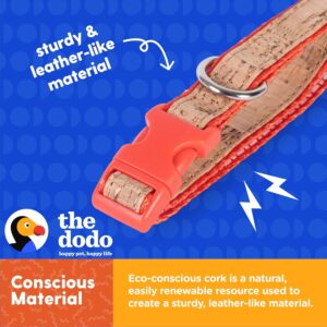 Cork Dog collar with adjustable stripe