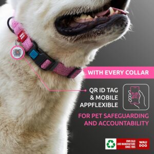 Reflective cotton eco friendly Dog collar
