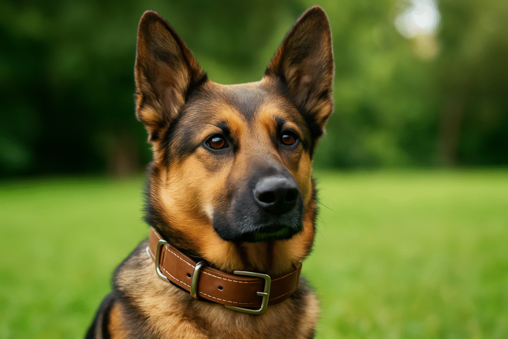 how to fit dog collar properly