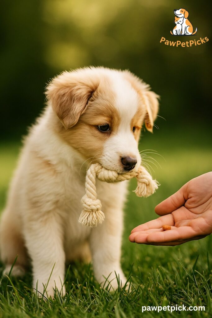 Dog Training Command - Drop it